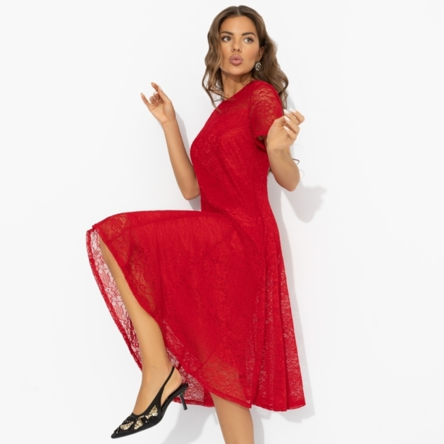 Платье Кружева и драмы (романтика) 