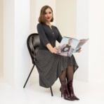 Платье Влиятельная особа (идеал). Состав: 95% п/э, 5% эластан