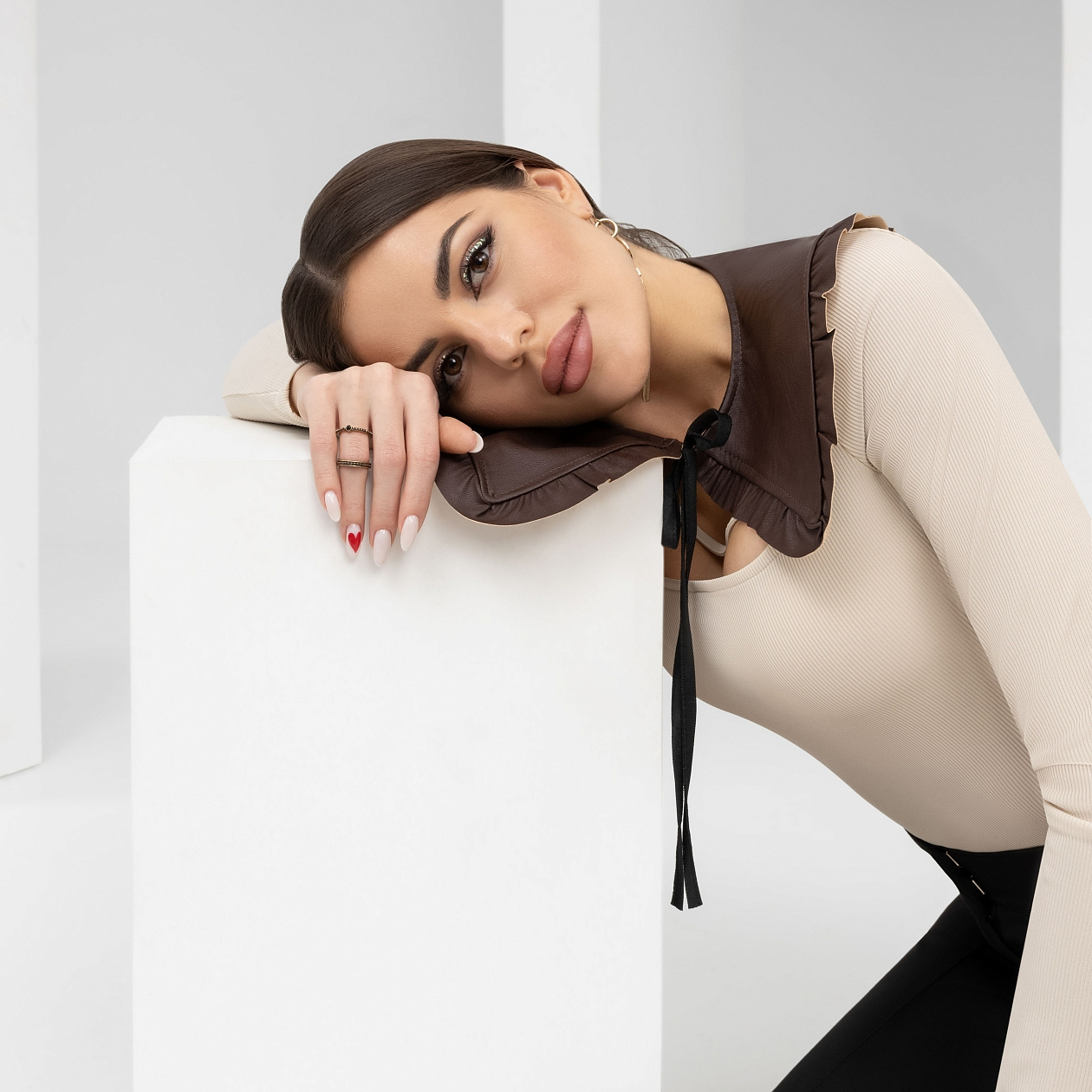 На пике трендов (элегантная). Состав: 55% п/у волокно, 45% полиэстер