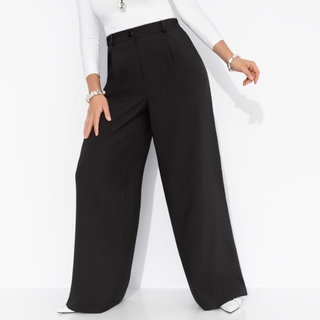 Брюки Легкой походкой (black) 