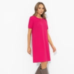 Платье Сияй ярче (модная фуксия). Состав: 80% полиэстер, 20% вискоза