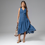 Сарафан Вкус жизни. Состав: 80% хлопок, 15% п/э, 5% спандекс