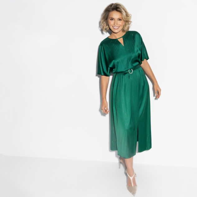 Платье Икона моды (зелёное) 