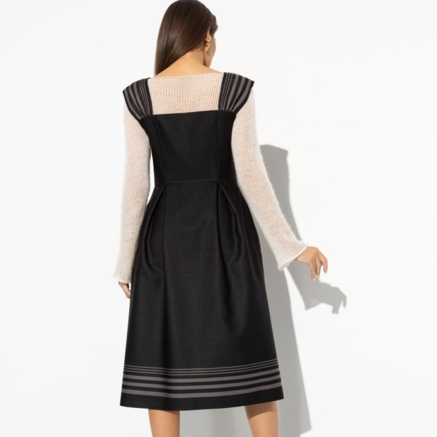 Сарафан В стиле Леди Ди (офис) 