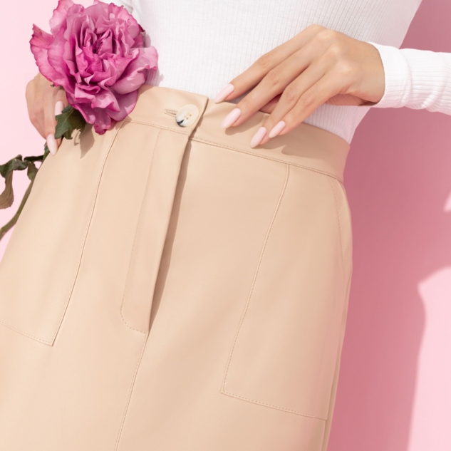 Юбка Откровенно шикарная (беж) 