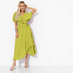 Платье Счастье влюбленности (салатовое, нью). Состав: 100% п/э