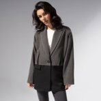 Жакет Решительный ход. Состав: 65% п/э, 30% вискоза, 5% спандекс