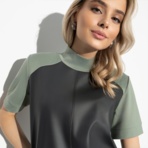 Водолазка Фирменное приветствие (стайл). Состав: 65% п/э, 30% вискоза, 5% стрейч