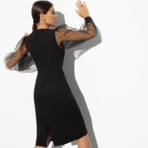 Платье Таинственная незнакомка (black). Состав: 95% полиэстер, 5% эластан