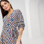 Платье Чья-то заветная мечта (прованс, с поясом). Состав: 95% п/э, 5% спандекс