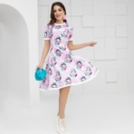 Платье Преподаю себя (конфетка). Состав: 95% п/э, 5% спандекс