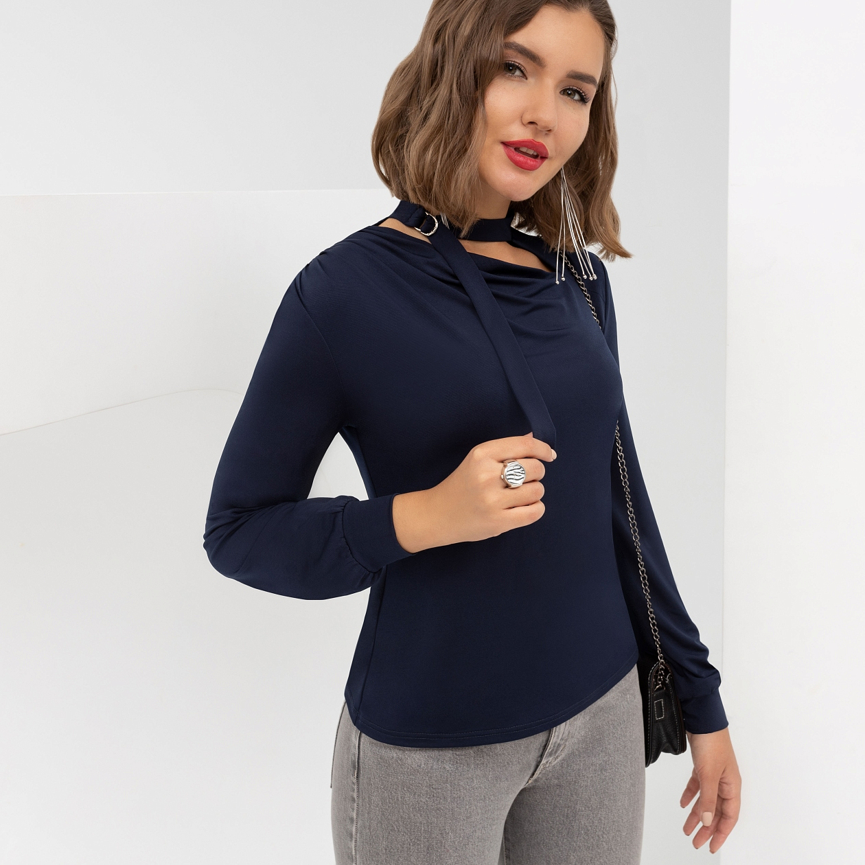 Водолазка Ювелирная работа (таинственная). Состав: 95% п/э, 5% спандекс