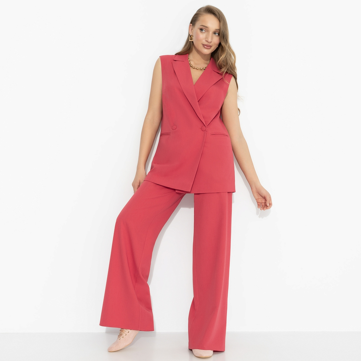 Сценарий успеха (2 в 1, яркая). Состав: 65% вискоза, 30% полиэстер, 5% эластан