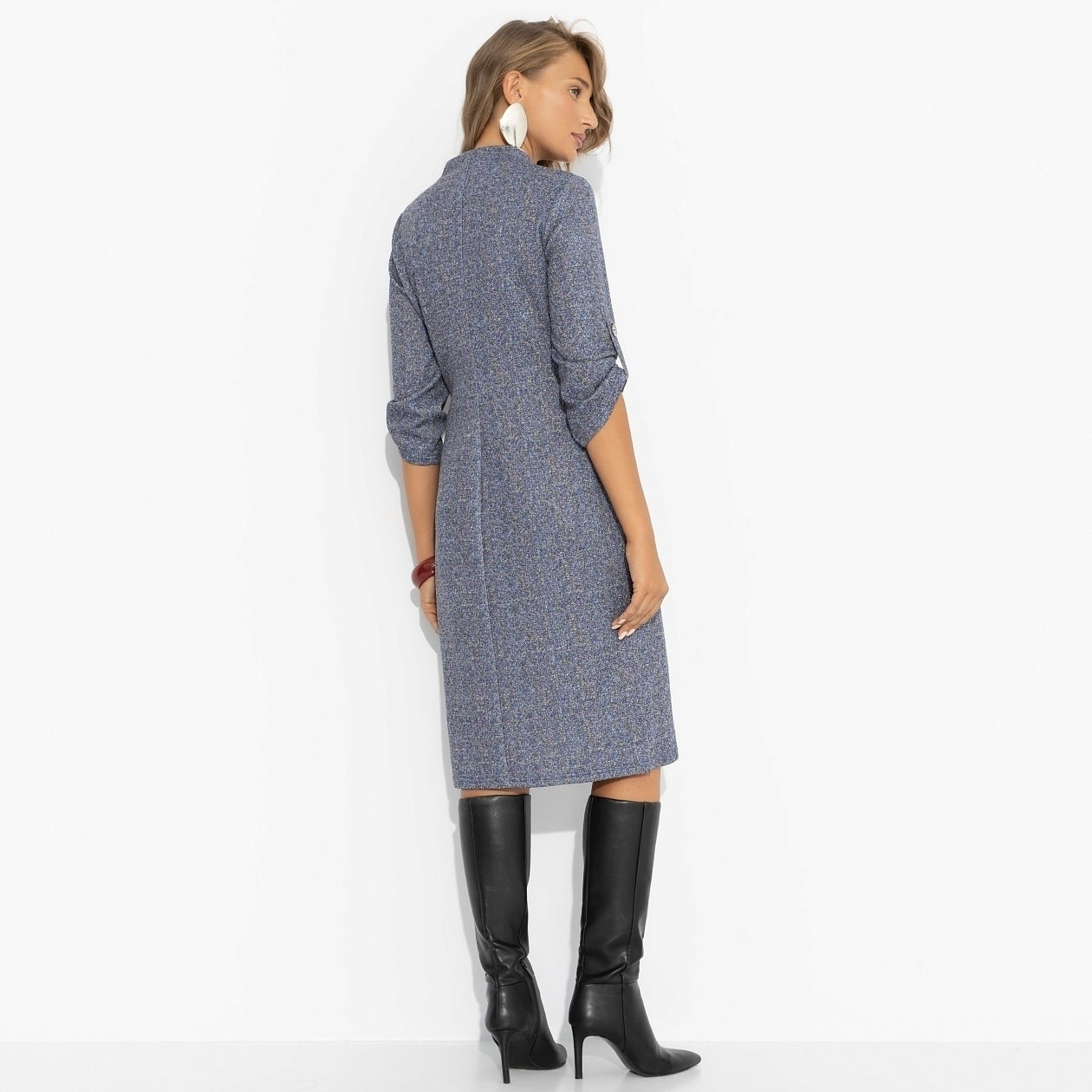 Платье Платье, которое говорит за тебя. Состав: 65% полиэстер, 30% вискоза, 5% эластан