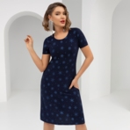 Платье-футляр Северное сияние. Состав: 95% п/э, 5% спандекс