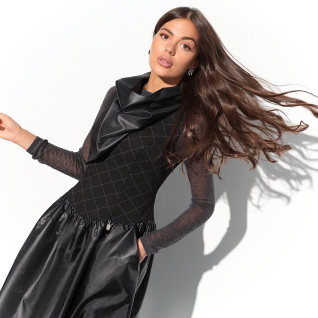 Сарафан Элегантное очарование (black) 