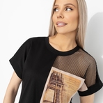 Футболка Ты в деле (стиль). Состав: 65% п/э, 30% вискоза, 5% стрейч