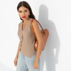 Секрет роскошного образа. Состав: 40% полиэстер, 27% вискоза, 23% лён, 10% хлопок