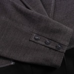 Жакет Решительный ход. Состав: 65% п/э, 30% вискоза, 5% спандекс