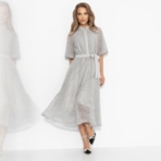 Платье Моя итальянская история (милан, с поясом). Состав: 95% п/э, 5% спандекс