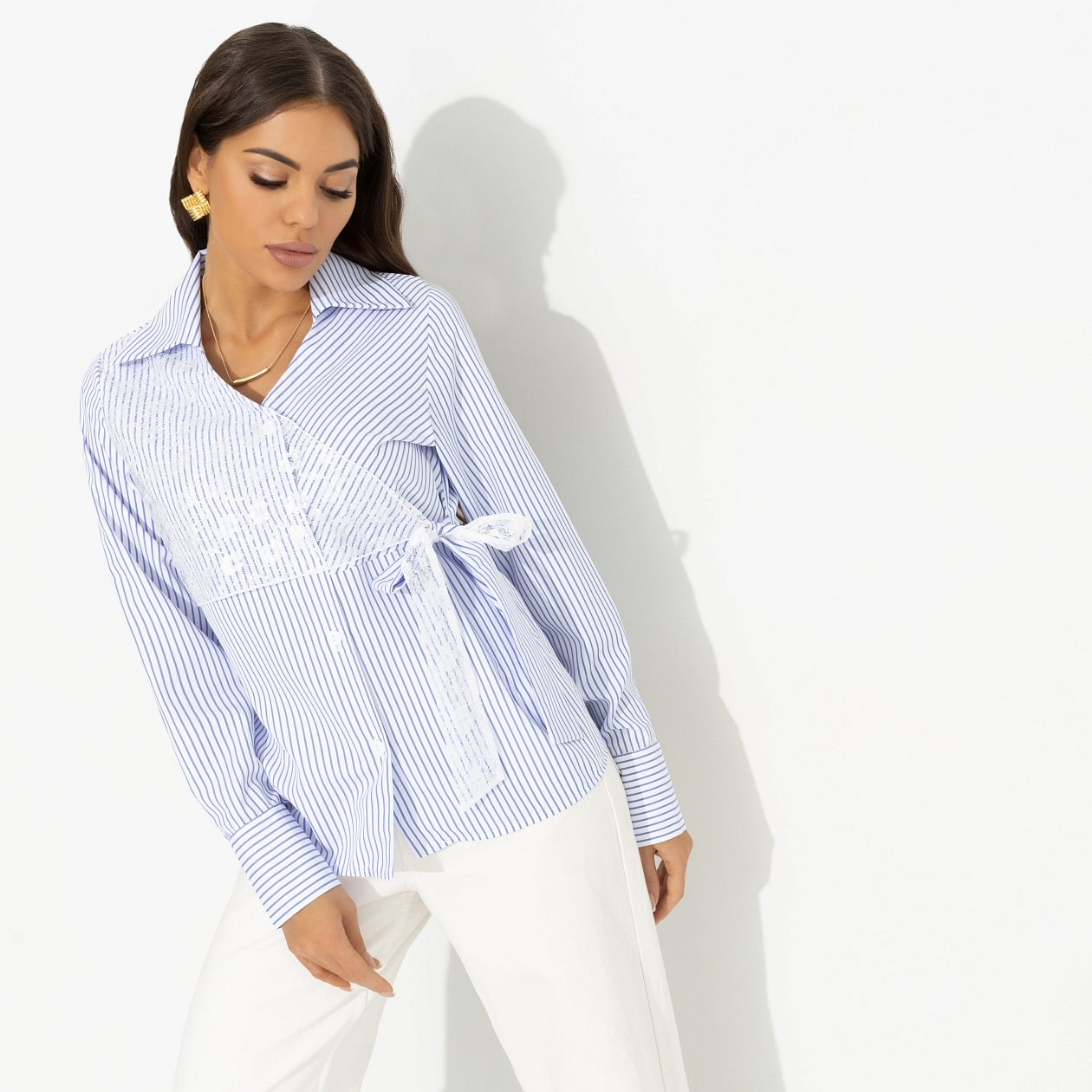 Модная цель (белая). Состав: 55% хлопок, 45% полиэстер