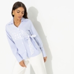 Модная цель (белая). Состав: 55% хлопок, 45% полиэстер