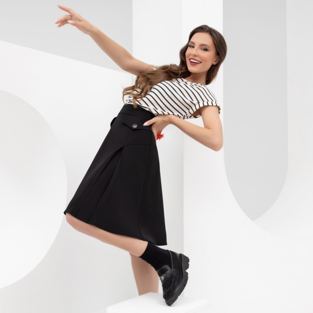 Юбка Модный абсолют (блэк, нью) 