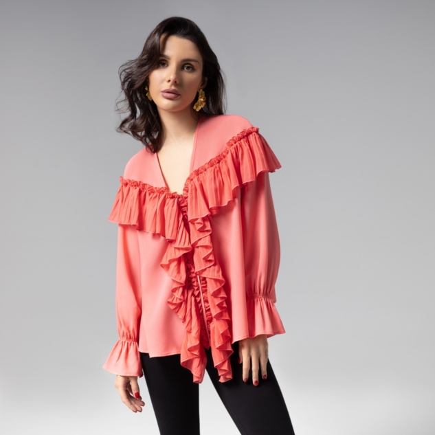 Блуза Чистый Vogue (salmon) 