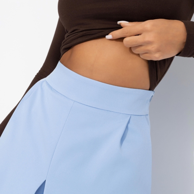 Юбка-шорты Девочкам это нравится (blue) 