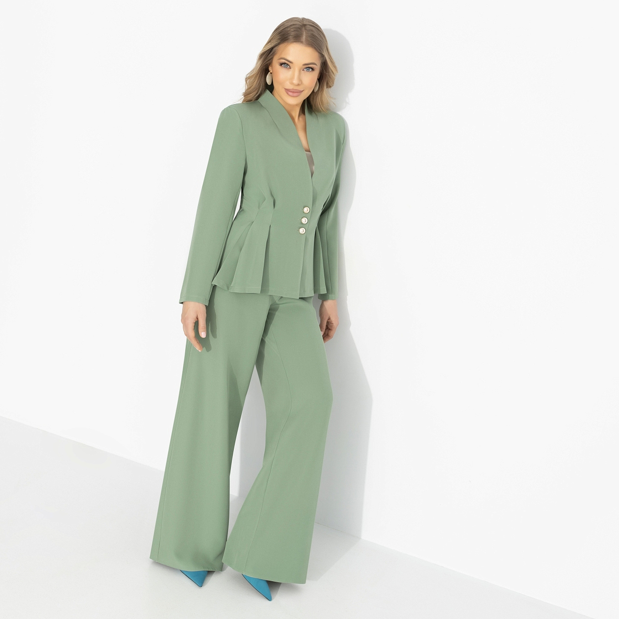 Брючный костюм Время знаков (2 в 1, дыхание леса). Состав: 95% п/э, 5% эластан