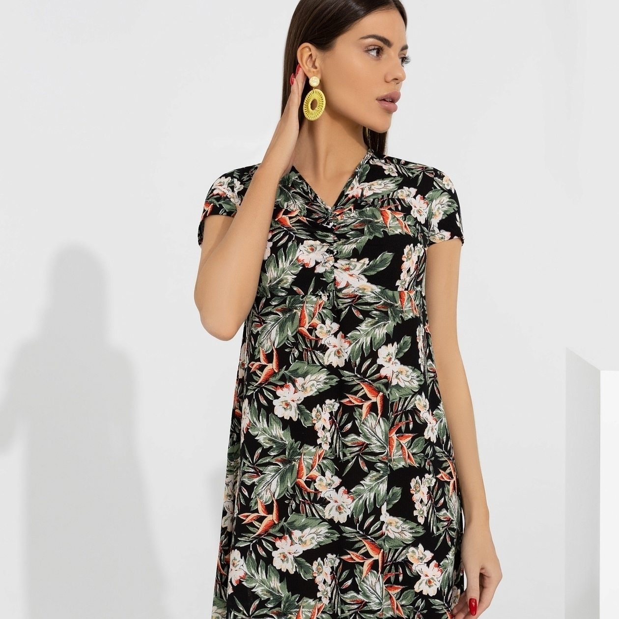 Платье Легкость фантазий. Состав: 95% п/э, 5% эластан