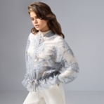 Бомбер Роскошное решение (new). Состав: 95% п/э, 5% спандекс