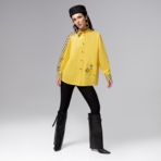 Моя философия – шик (жёлтая). Состав: 50% хлопок, 50% полиэстер