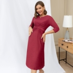 Платье Беспроигрышная формула (спелая вишня). Состав: 95% п/э, 5% спандекс