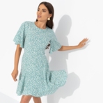 Платье Жду комплиментов. Состав: 65% п/э, 30% вискоза, 5% эластан