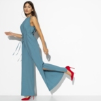 Комбинезон Проникновение в образ (с поясом). Состав: 72% п/э, 22% вискоза, 6% спандекс