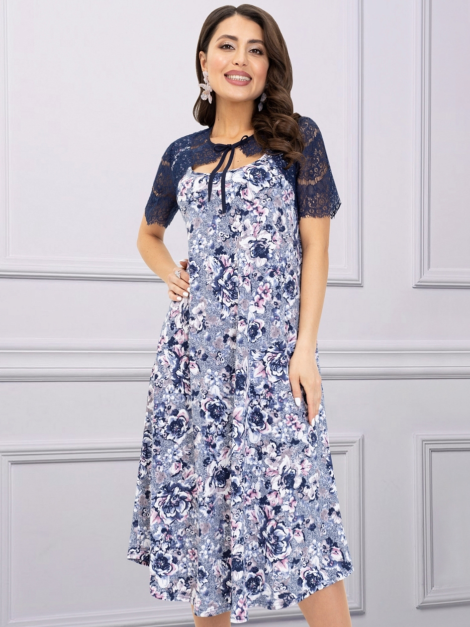 Платье Звёздная ночь (романтика). Состав: 95% полиэстер, 5% эластан