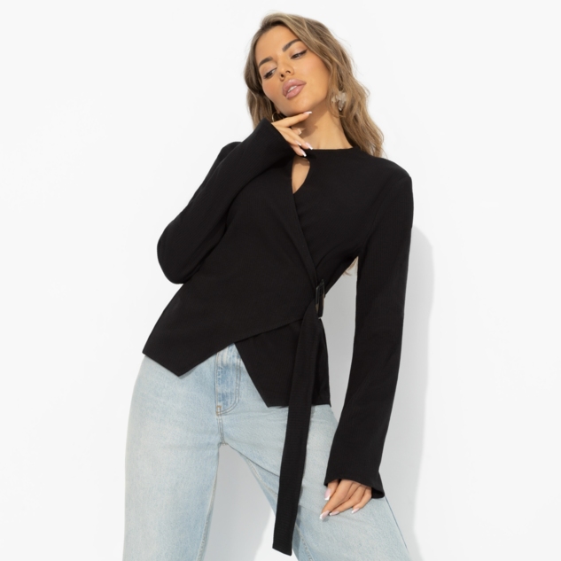 Джемпер Дерзкий минимализм (черный) 