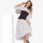 Платье Мечтательное искушение. Состав: 65% хлопок, 30% п/э, 5% спандекс