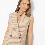 Брючный комплект Сценарий успеха (2 в 1, стильная). Состав: 30% лен, 50% полиэстер,  20% хлопок