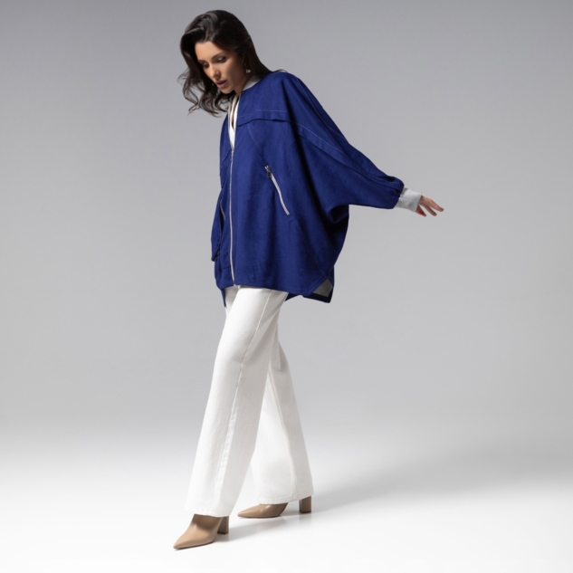 Бомбер Стильное вложение (oversize, S-M) 