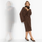 Платье Одарена свыше (молочный шоколад). Состав: 95% полиэстер, 5% спандекс