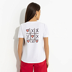 Футболка Любовь с первого взгяда. Состав: 65% полиэстер, 30% вискоза, 5% стрейч