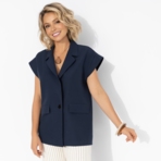 Слишком модно (deep blue). Состав: 67% полиэстер, 30% вискоза, 3% спандекс