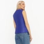 Откровенно стильная (синий). Состав: 55% п/у волокно, 45% полиэстер