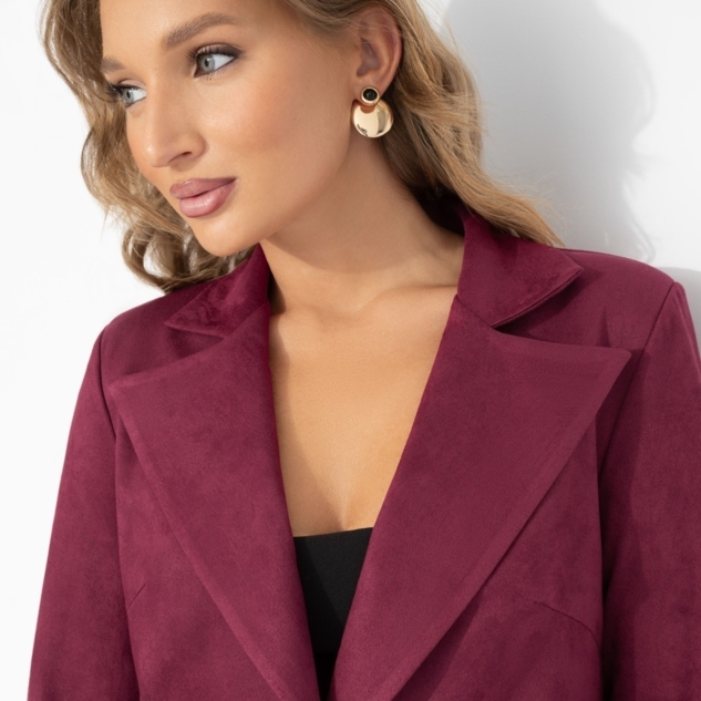 Жакет Шоу-показ (бордовый) 