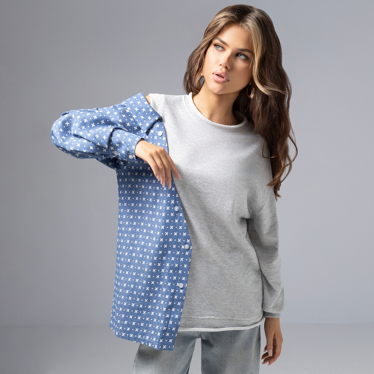 Фэшн-мания (креатив). Состав: 80% хлопок, 20% полиэстер