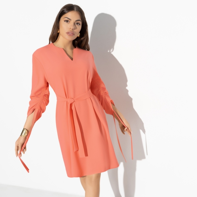 Платье Праздник в сердечке (с поясом) 