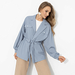 Жакет Чистый стиль (северное небо). Состав: 50% полиэстер, 50% вискоза