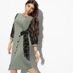 Платье Мой спектакль (diva). Состав: 65% п/э, 30% вискоза, 5% спандекс